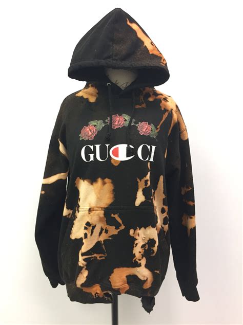 fake gucci sweats|gucci distressed hoodie.